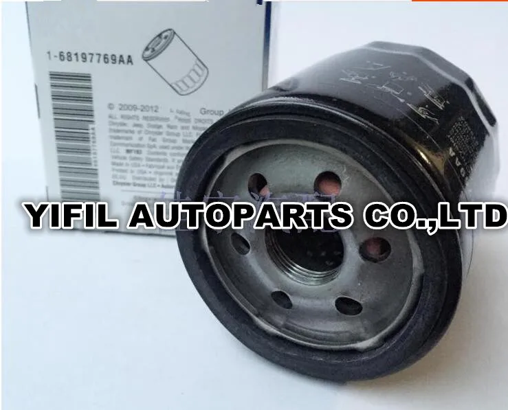 Oil Filter 68197769AA For JEEP COMPASS PATRIOT CHEROKEE 2.0L 2.4L For CHRYSLER SEBRING TOWN