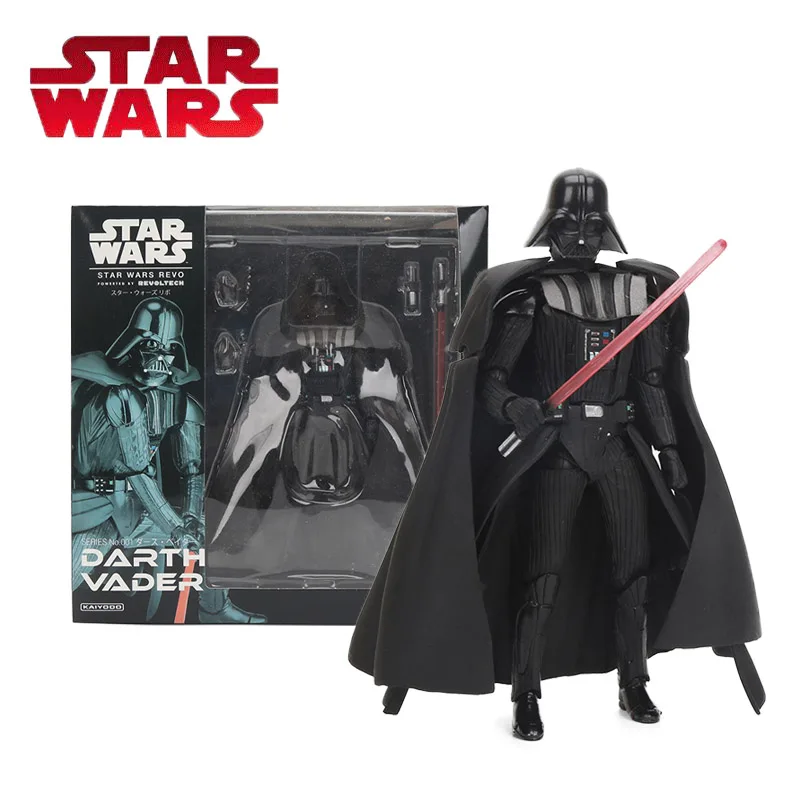 

17cm Star Wars Toys Revo Revoltech Stormtrooper PVC Action Figures Darth Vader Anakin Skywalker Figure Collection Model Toys