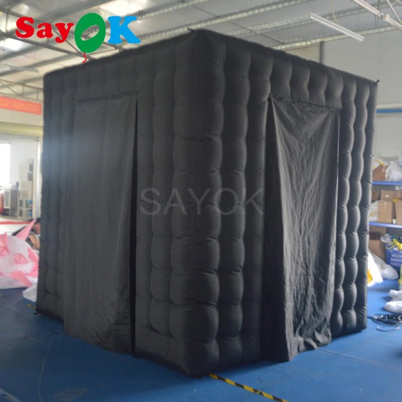 

Shopping mall photo booth black photo booth enclousre inflatable photo booth props for sale
