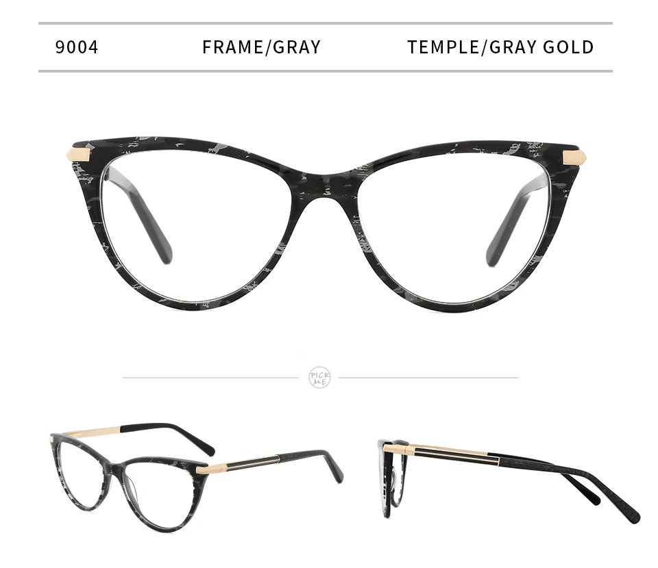 Acetate Glasses Frames Retro Optical Frame Women Cat Eye Prescription Eyeglasses Sexy Myopia Glasses Small Face Suitable Frame