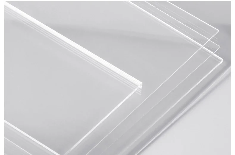 2 шт ПВХ прозрачный лист пластиковая прозрачная пластина Размер 200*200 мм толщина 0,5 мм 0,8 мм 1 мм 1,5 мм 2 мм