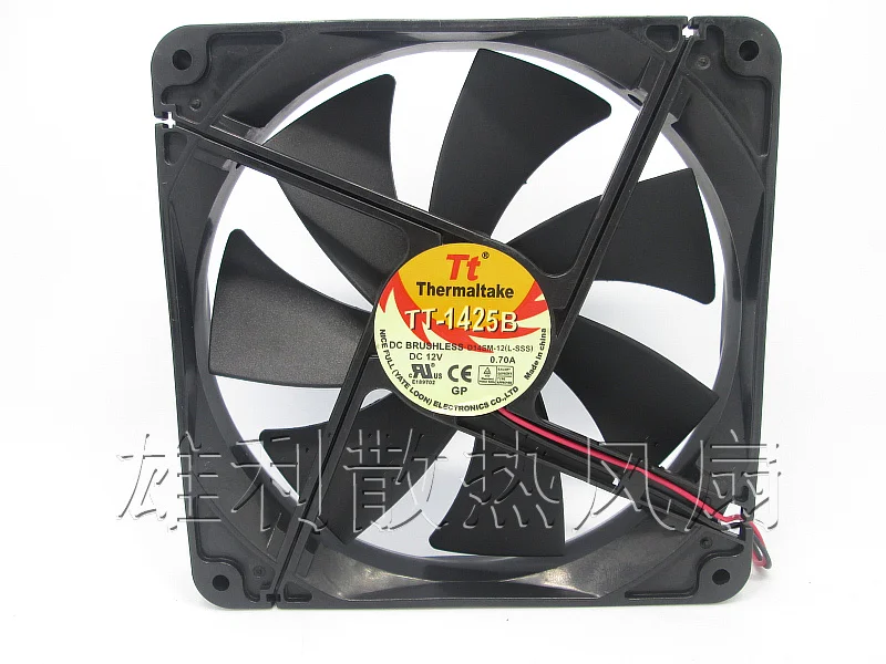 Бесплатная доставка. TT-1425B D14SM-12 12V 0.70A 14 см 142025 Питание Вентилятор охлаждения |