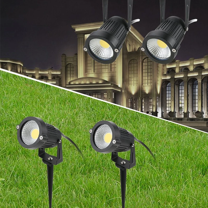 

DONWEI 3W Outdoor LED Lawn Lamp Waterproof IP65 Aluminum Garden Landscape Decorative Lights for Park Yard Lawn Path AC 110V 220V