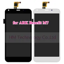 5.5″ Black White LCD+TP for ARK Benefit M7 LCD Display+Touch Screen Digitizer Panel Assembly Replacement Free Shipping+Tools