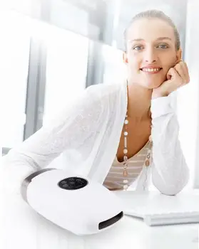 

Electric Rechargeable Air Pressure Hand Massager pneumatic palm massager hot compress vibrating massage finger relax