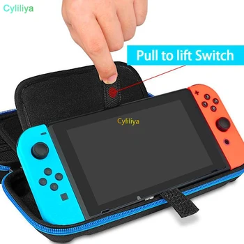 

For Nintendo Switch Travel Carrying Portable EVA Bag Storage Hard Case Protective Cover Pouch Shell for Switch Console Handle