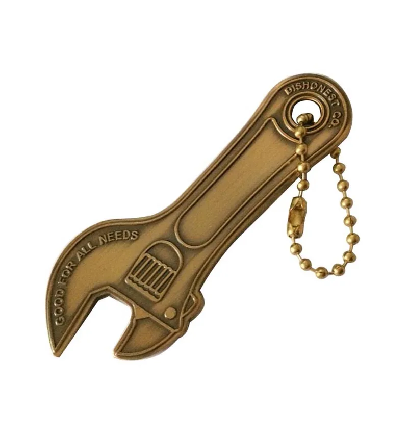 Buy Metal Openers Engraved Keychain made by brass with