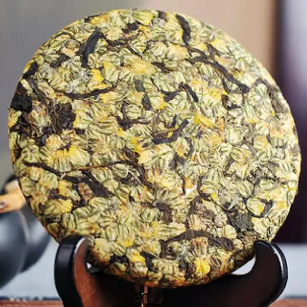 

200g/cake Chrysanthemum Flower Puer Tea Cake ,Natural Organic Chrysanthemum Green Herbal Good For Health
