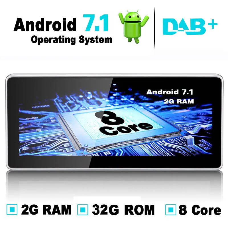 

10.25 inch 32G ROM Android 8.1 Car GPS Navigation System Radio Player Media Stereo for Audi A4 for Audi A5 Q5 S4 S5 2009-2015