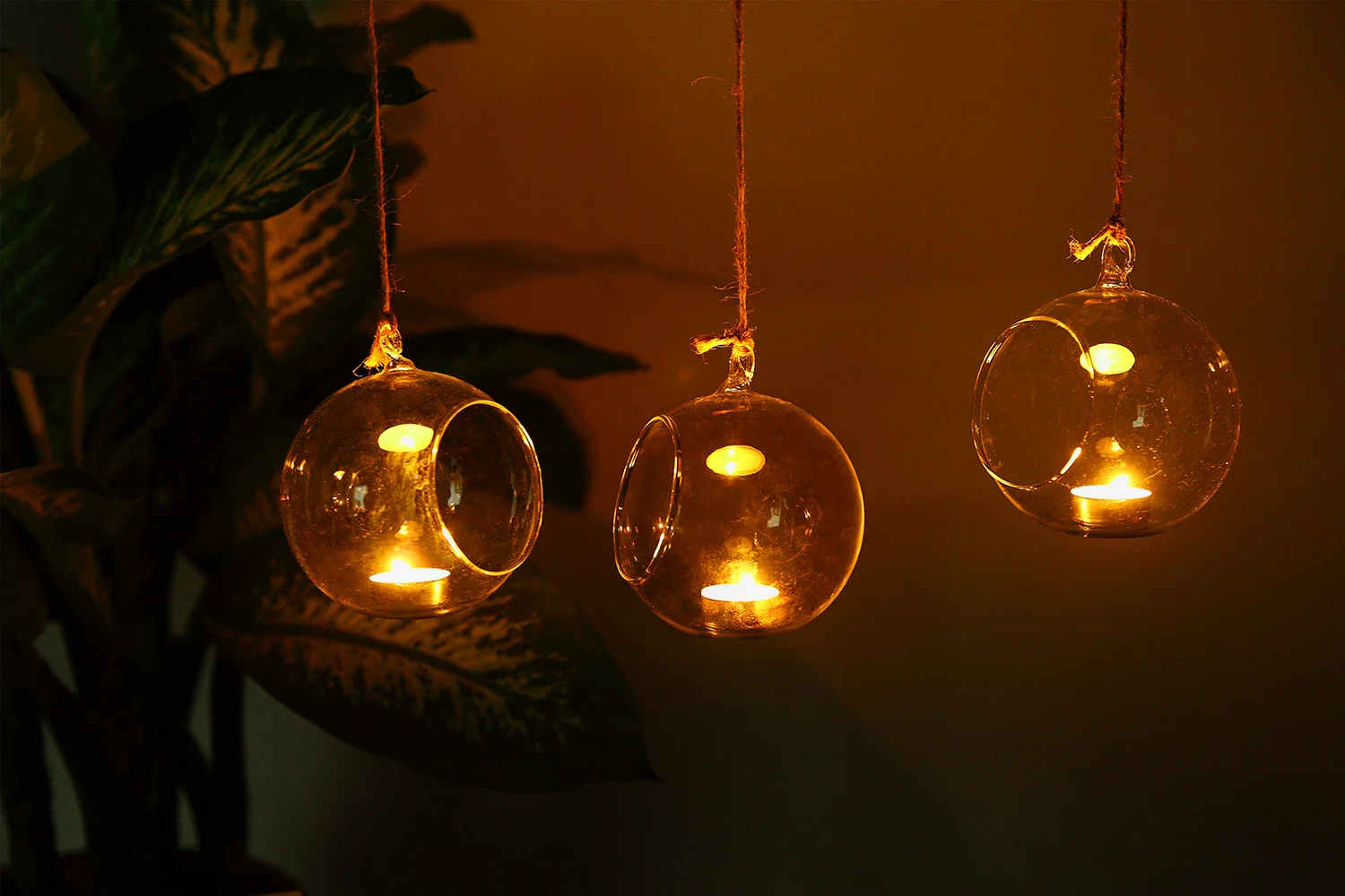 T4U 4 &quotСтекло висит завод террариумы Tealight держатель Глобус воздуха горшка