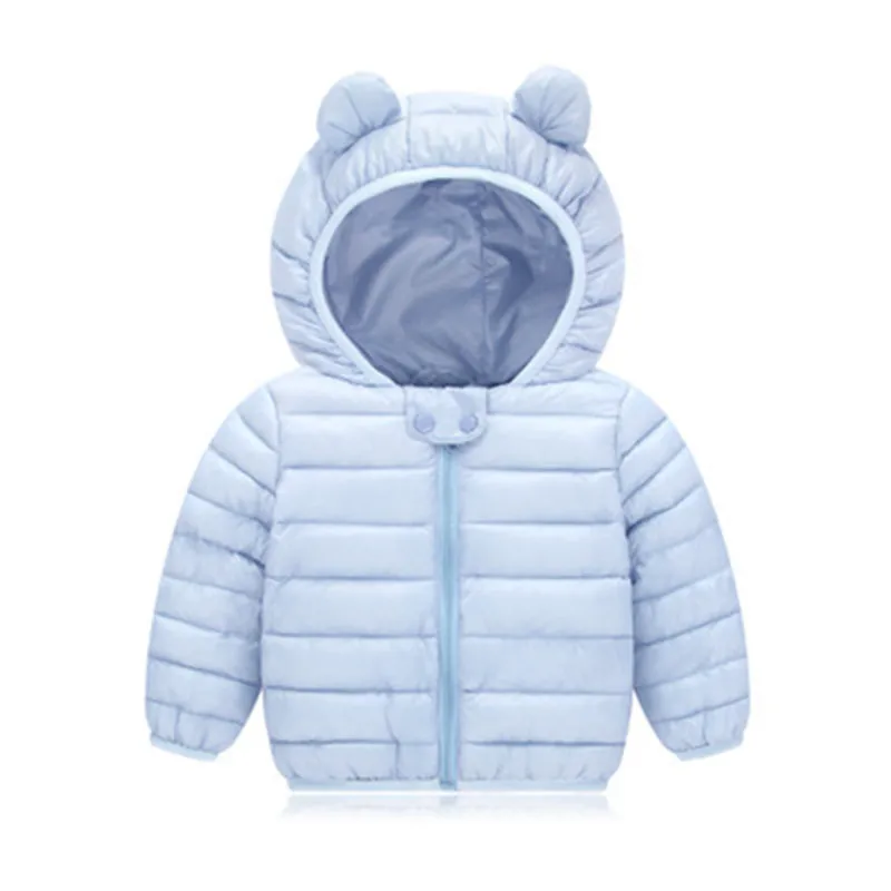 COOTELILI Cute Bear Warm Winter Coat For Girls Thicken Children's Winter Jackets Parkas Baby Girls Boys CLothes 80-120cm  (16)
