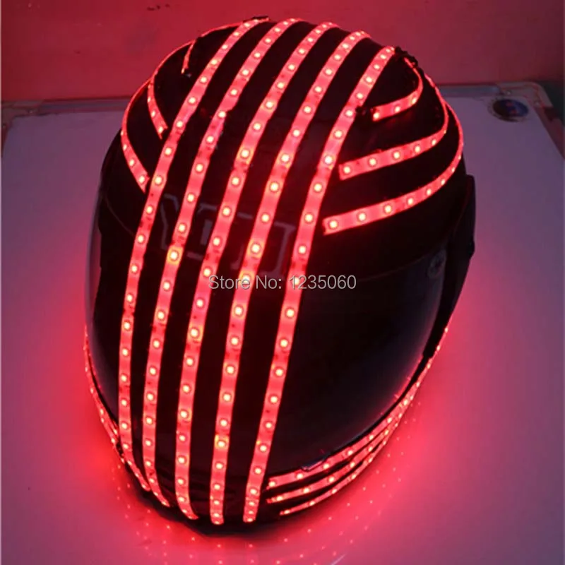 Free-shipping-Creative-Red-Glowing-Robot-Garments-Halloween-LED-Fluorescent-Helmet-Props-Bar-Night-Club-Party (3)