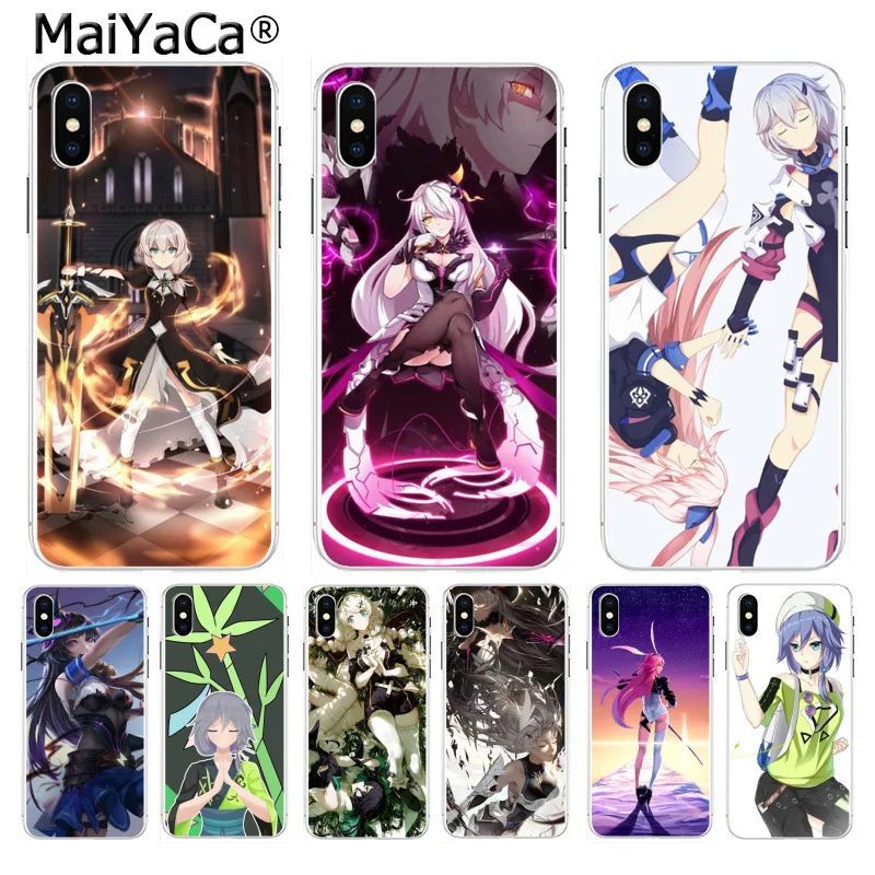 

MaiYaCa honkai impact 3rd Pattern Phone Accessories Cover for iphone 11 pro8 7 66S Plus X XS max 10 5S SE XR