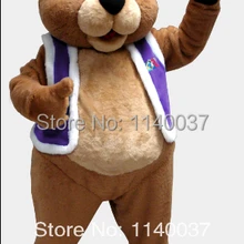 Боб Медведь талисмана обычай Необычные костюмы аниме косплей комплекты Mascotte тема маскарадный карнавальный костюм