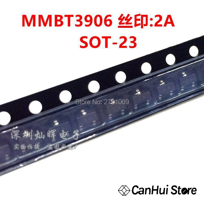 Chanzon 50 pezzi 2SC3356 SOT-23 NPN Transistor 100 mA SMD