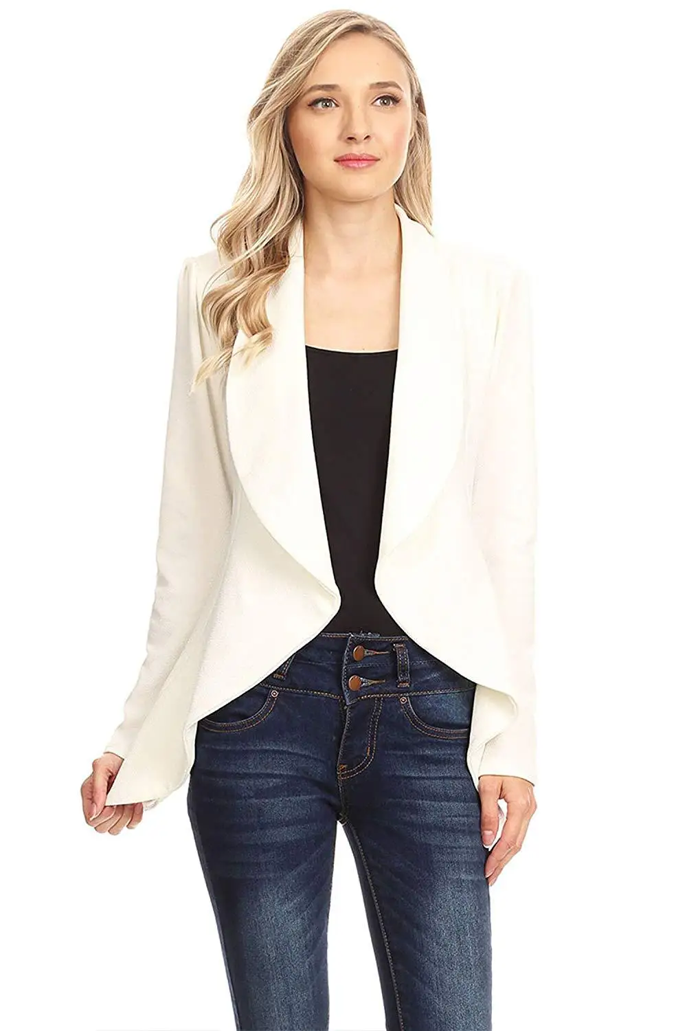 CHUQING 2019 Autumn and Winter Long-sleeved Fashion Temperament Irregular Small Suit Jacket Shirt Chic Suit Work Clothes