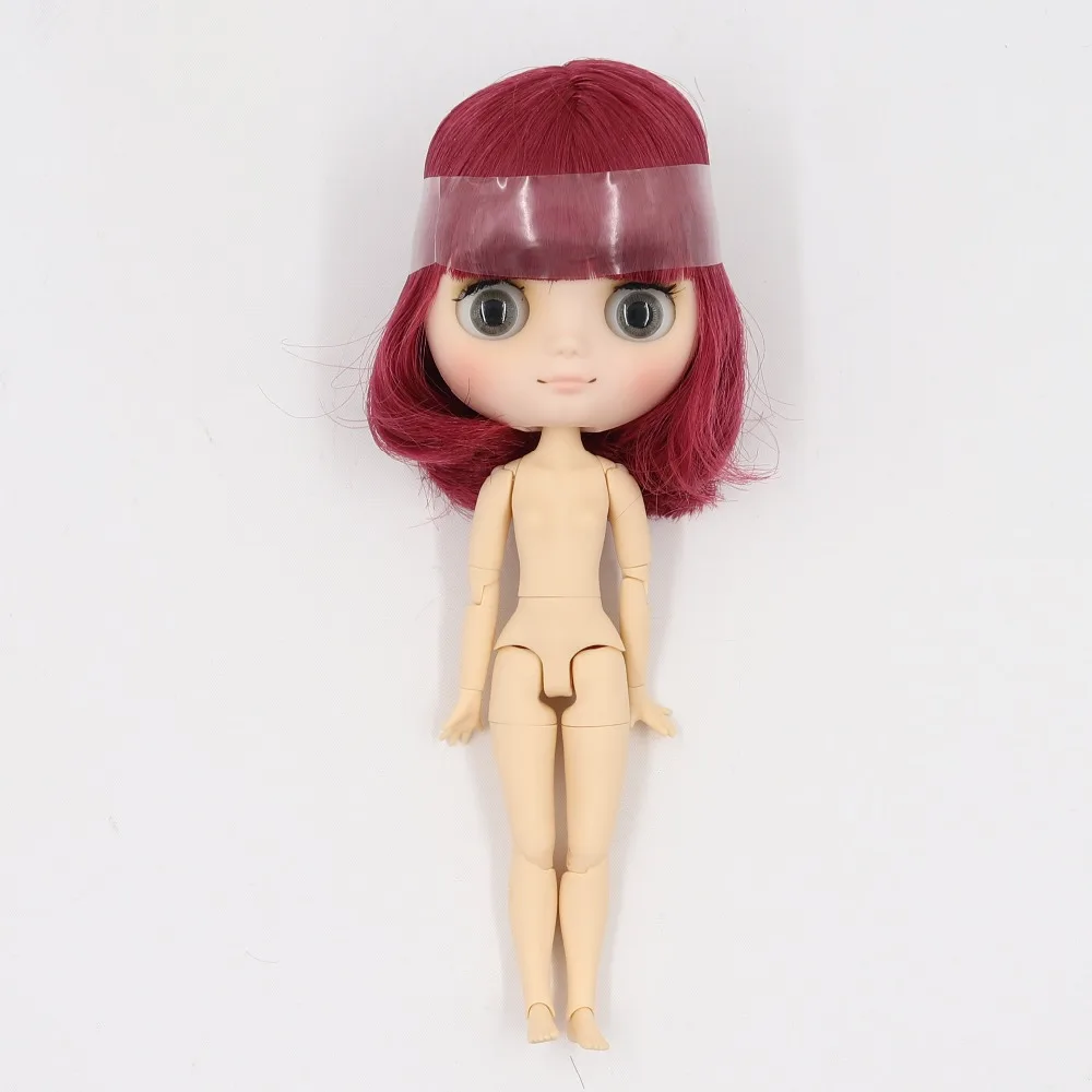 Middie Blythe Doll with Maroon Hair, Tilting-Head & Custom Jointed Body 1
