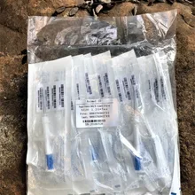 100 шт./лот 1,25*7 мм 134,2 кГц FDX-B микрочипы для домашних животных со шприцем для животных, коровы, крупного рогатого скота, свиньи, рыбы, лошади, змеи, кошек