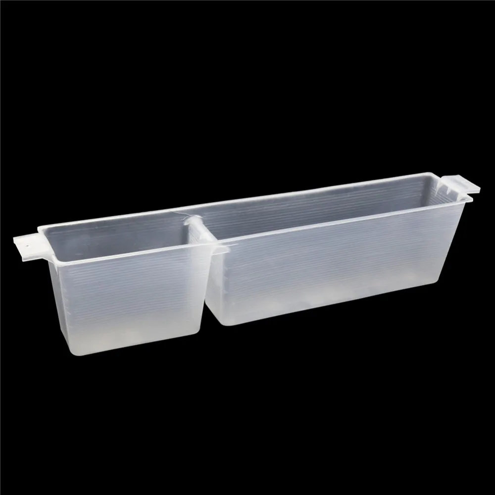 

5 pcs 3KG Honey Bee Feeder Deepen Feed Box Feeding Water Box Beekeeping Tools Hard To Break Thicker White Transparent Plastic