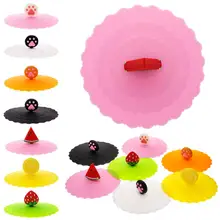 Анти-пыль фрукты Красивая кошачья лапа крышка чашки крышка для кофейной чашки всасывания непротекающая чашка аксессуары