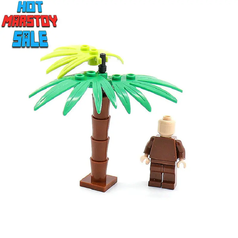 

Single Sale Plant Vegetation Model Bricks Army Action Figures Model Building Blocks Toys For Simulation Scene MOC Set