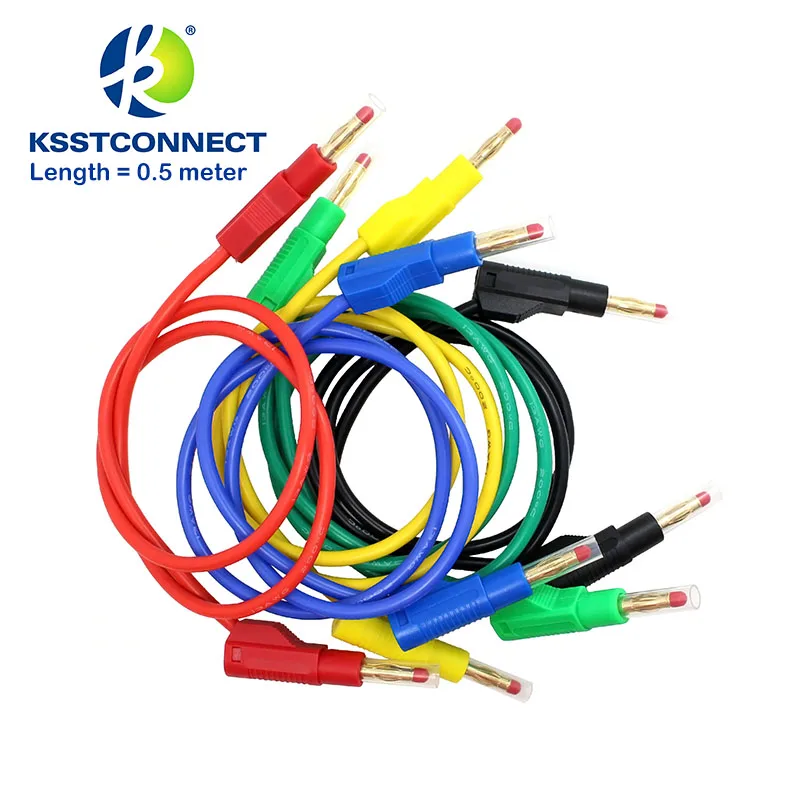 TL470G длина = 0 5 метров Высокое качество 13AWG гибкие силиконовые испытательные