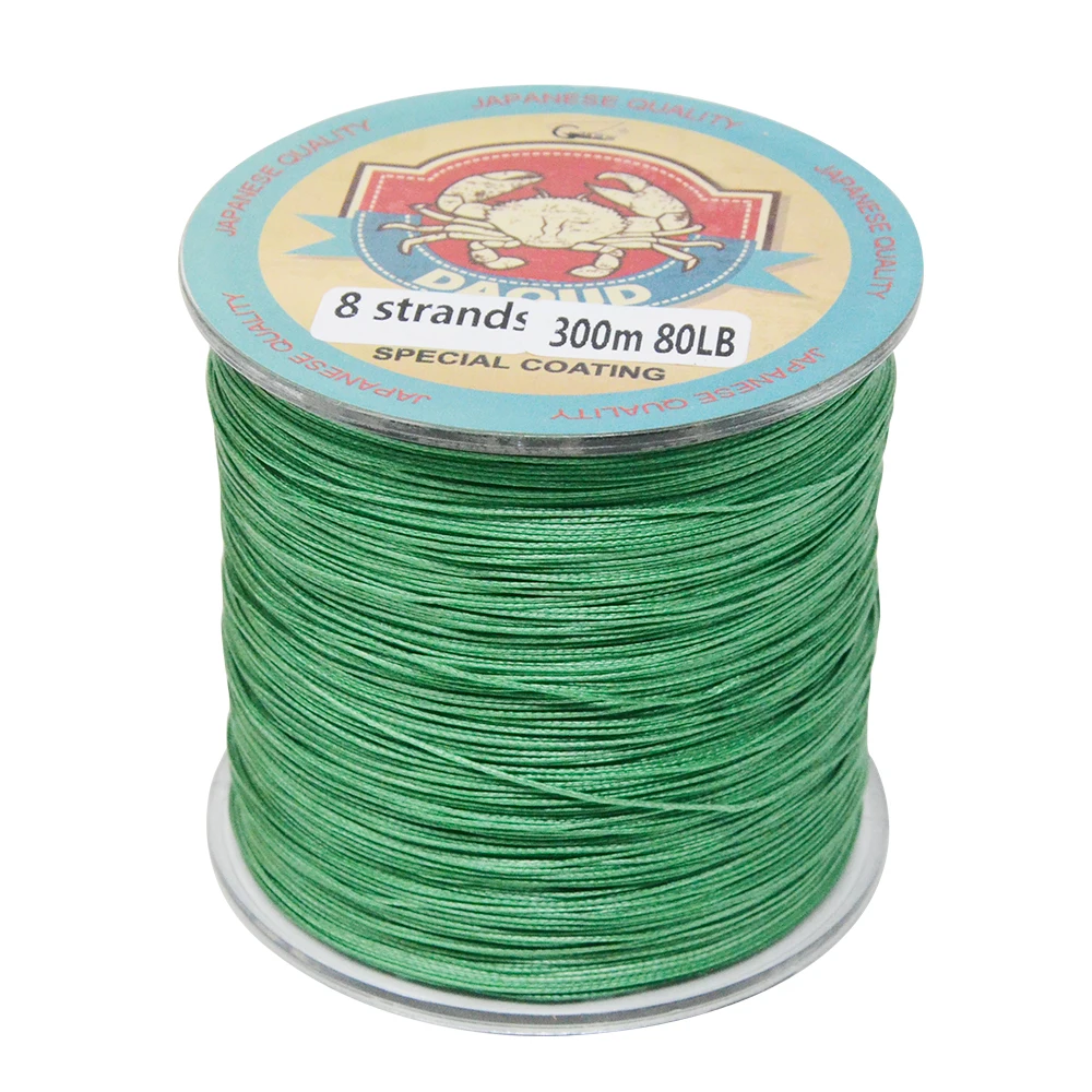 Daoud Braided Super Power 8 Strands 300 M (327 Yards) Fishing Line Advanced  High Quality Superline Braided Fishing Line