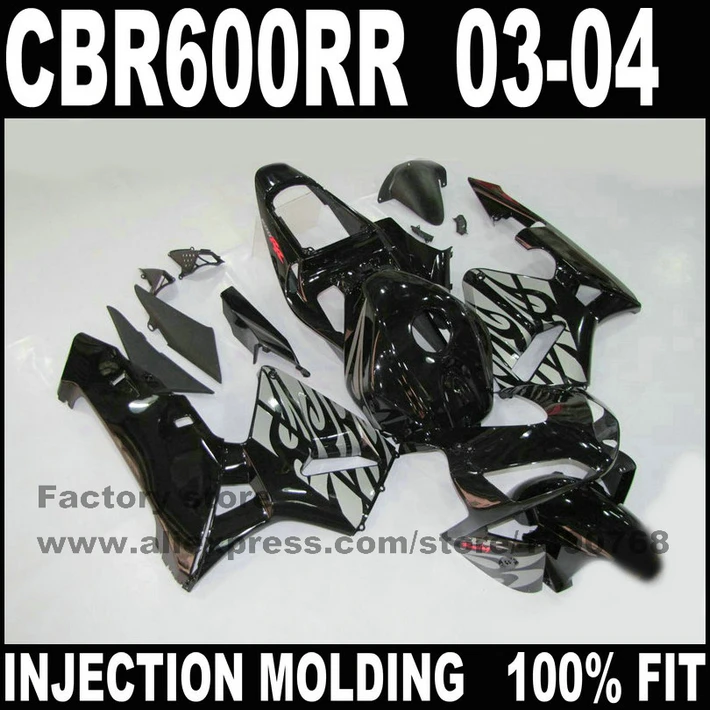 Пользовательские инъекции мотоцикла часть для HONDA CBR 600 RR 2003 2004 CBR600RR Обтекатели