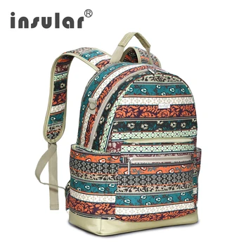 

Fashion Mummy Maternity Nappy Bag Multifunctional Baby Diaper Bag Backpack Canvas Large Capacity Mommy Bag Nappy Bag Backpack