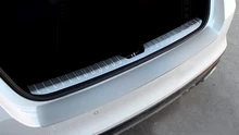 For Kia Optima K5 2016 2017 Stainless Steel Exterior Car Inner Rear Bumper Guard Plate Cover Trim 1pcs