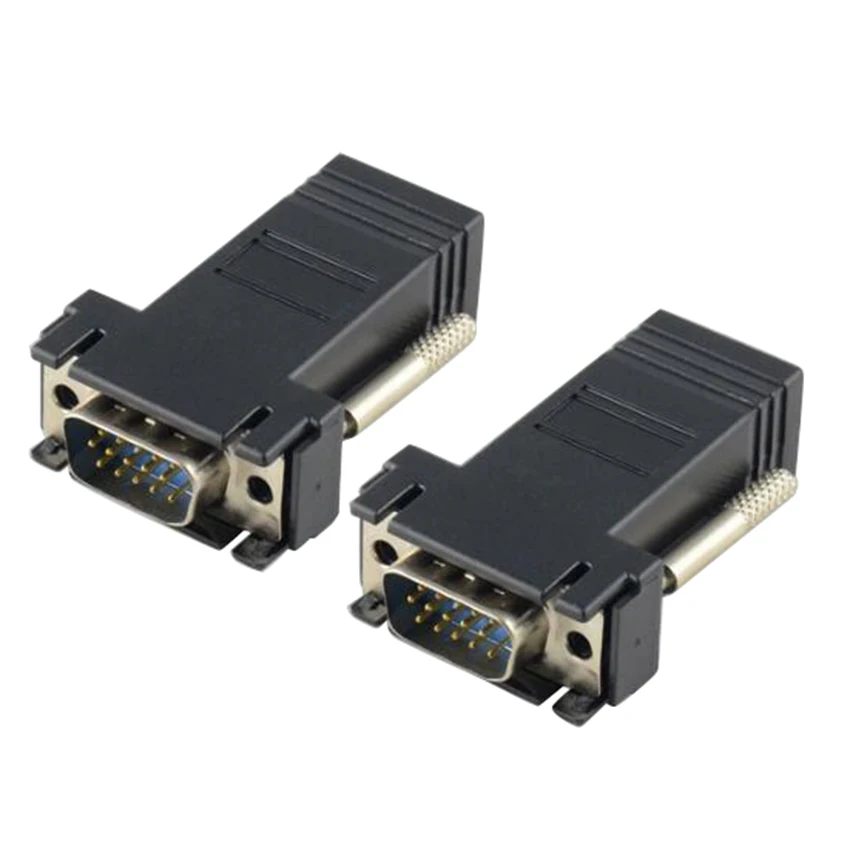 Адаптер VGA LAN CAT5 CAT5e CAT6 RJ45 - цена