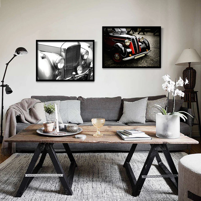 Dicetak Eropa Vintage Mobil Gambar Lukisan Dinding Seni Cetak Dicetak Eropa Vintage Mobil Gambar Lukisan Dinding Seni Cetak Dekorasi Ruang Poster Kanvas Tamu No Frame Di Painting Calligraphy