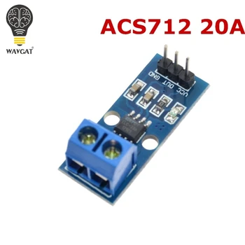 

WAVGAT Hot Sale ACS712 20A Range Hall Current Sensor Module ACS712 Module For Arduino 20A