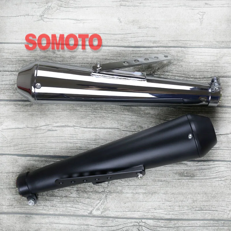 vintage motorcycle exhaust