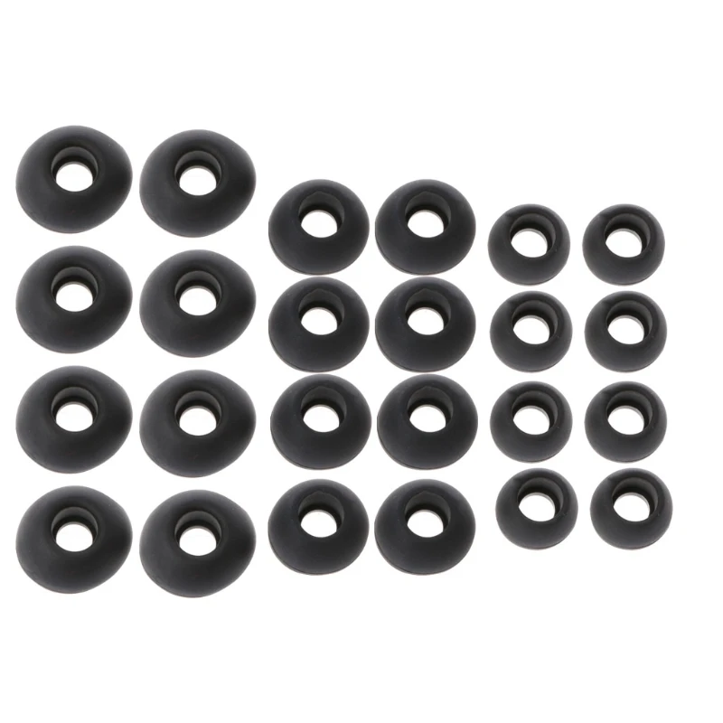 Replacement Earbuds Tips 24pcs L & M size 