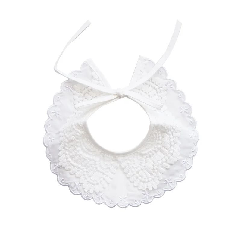 

2019 New Design Baby Bibs Waterproof Cotton Feeding Baby Saliva Towel Newborn Lace Waterproof Aprons