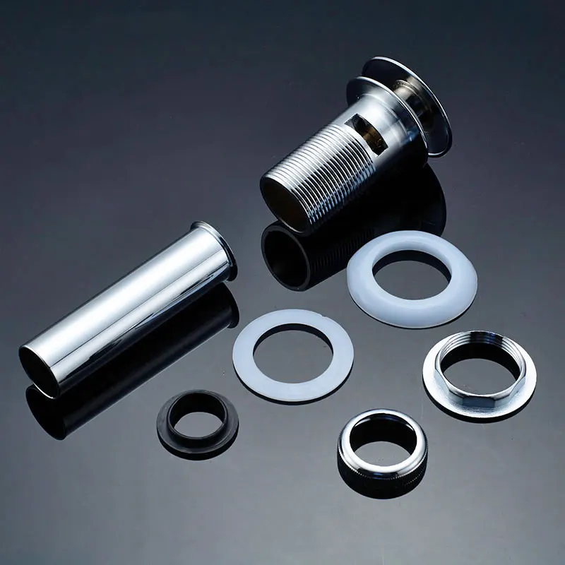 Lavatory Basin Vanity Pop Up Drain Stopper with Overflow, Bathroom Sink Drain Chrome Finished Lavatory Basin Vanity Pop Up Drain Stopper with Overflow, Bathroom Sink Drain Chrome Finished