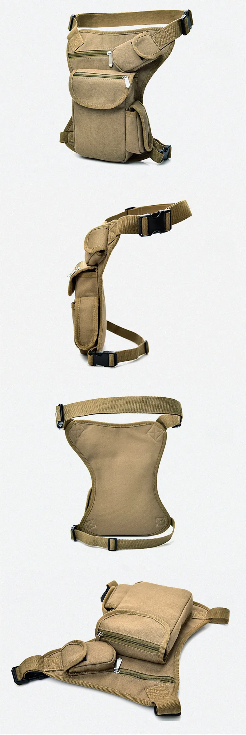 Холщовая Сумка для ног на открытом воздухе для скалолазания поясной рюкзак Hip Bum военные сумки многофункциональные дорожные походные
