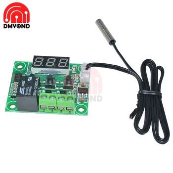 

DC 12V W1209 LED Digital Thermostat Temperature Control Thermometer Thermo Controller Switch Module Waterproof NTC Sensor Board