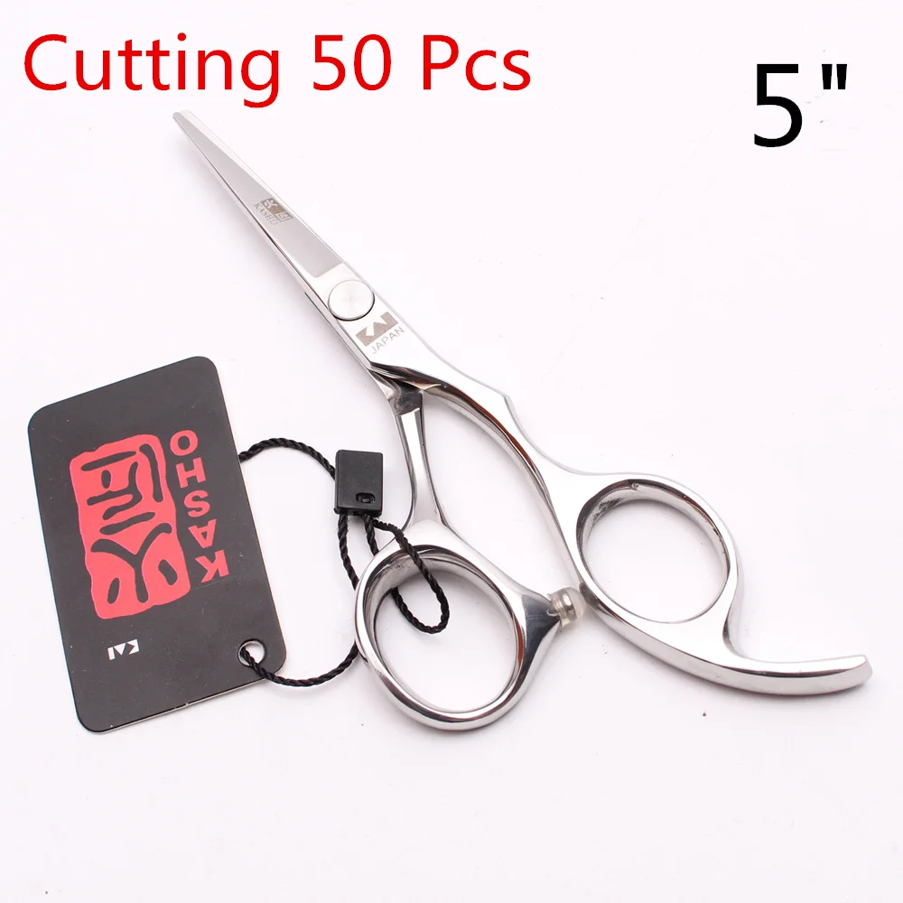 50Pcs 5" 15cm Kasho Wholesale Hairdressing Scissors Cutting Shears