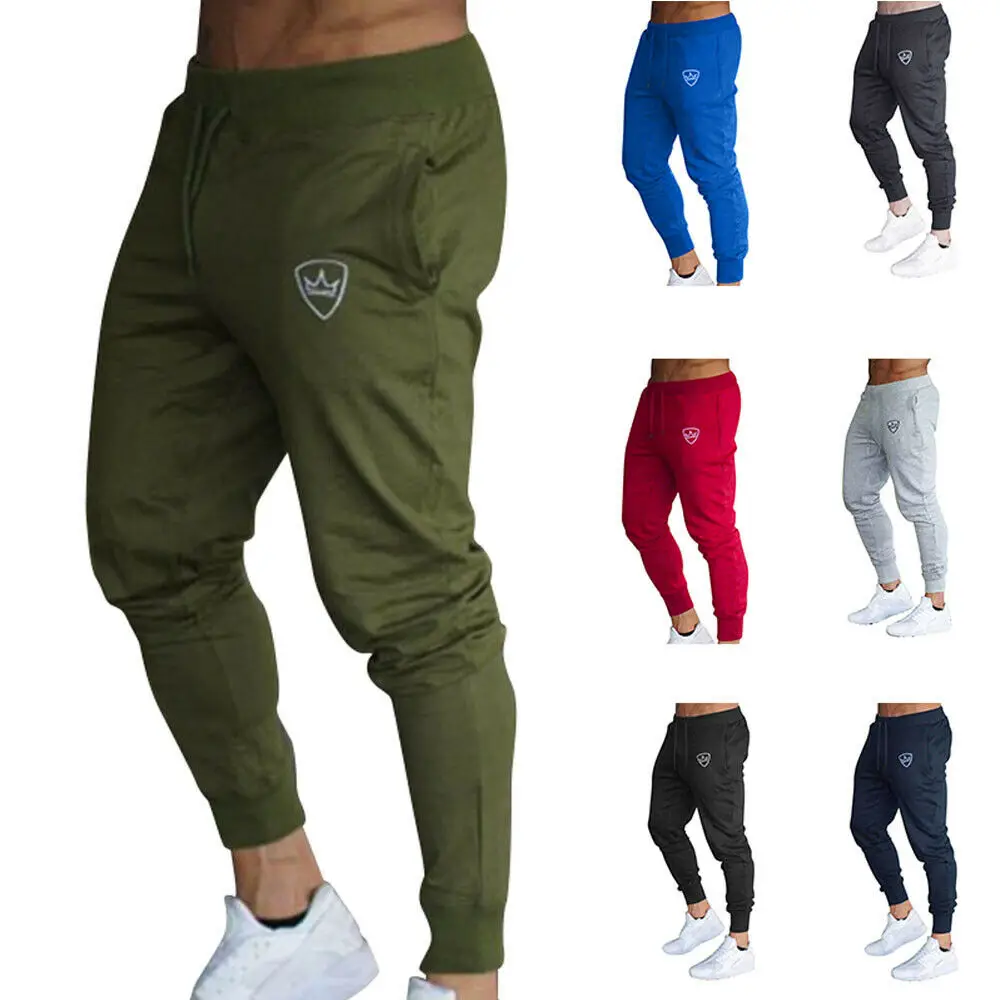 

Hirigin Men Sport Pants Long Trousers Tracksuit Fitness Workout Joggers Gym Sweatpants