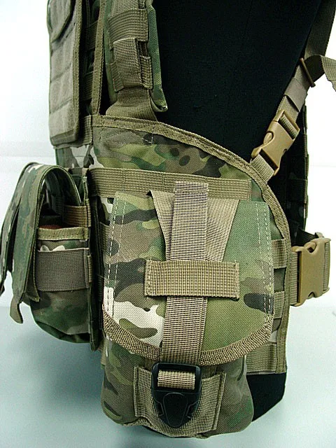 Airsoft Molle Canteen Hydration Combat RRV Vest (22)