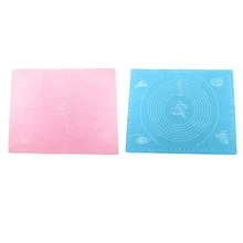 Silicone Baking Mat with Measurements Non-Stick Heat Resistance Table Pad Pastry Board DTT88