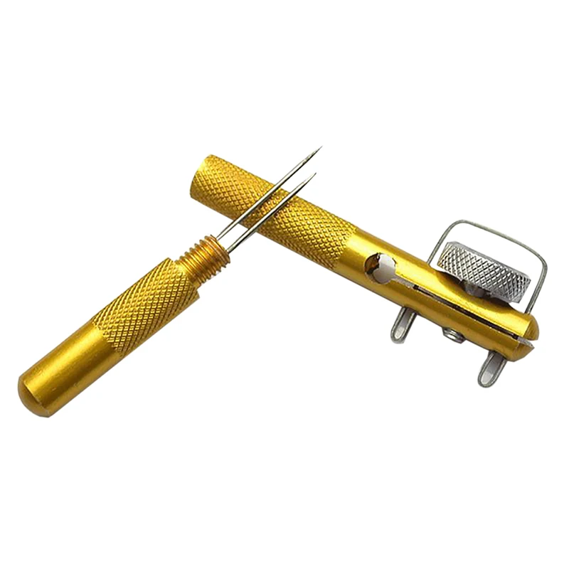 

Fishing Aluminum Alloy Fishing Double-headed Needle Knots Tie Fishing Line Knotter Fishhook Tie Outdoor New