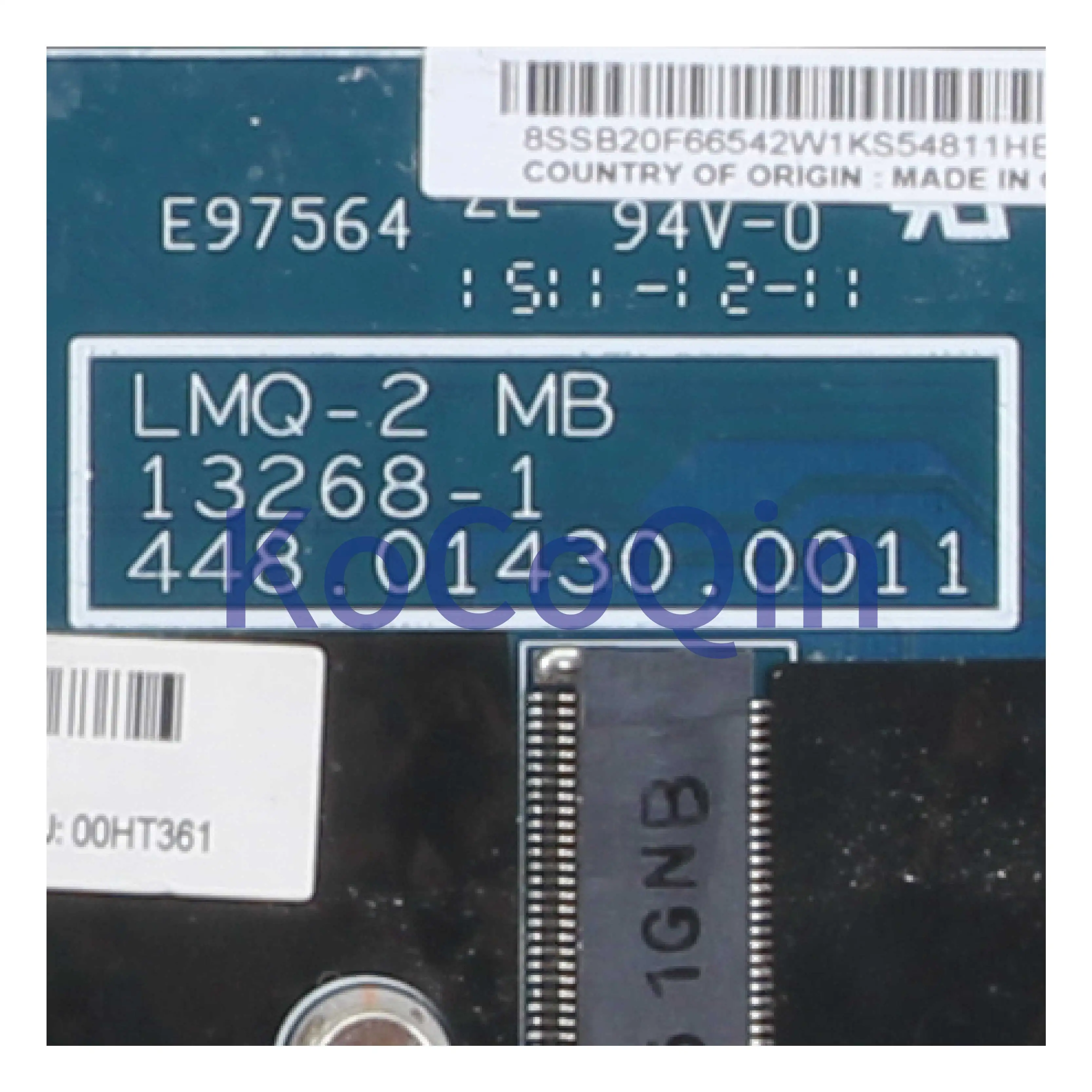 KoCoQin Laptop motherboard For LENOVO ThinkPad X1