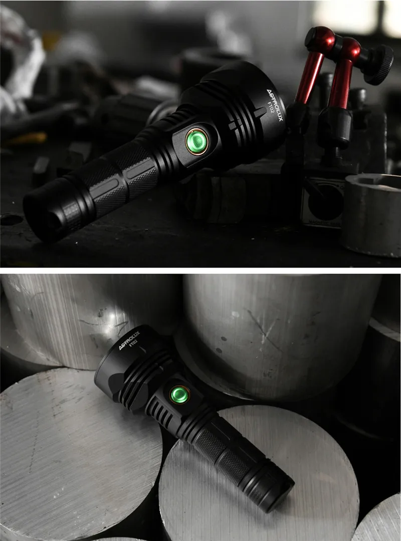 Astrolux FT02 XHP35-HI 2200LM USB перезаряжаемые фонари военные факелы мощный светодиодный фонарик 18650 26650 батарея