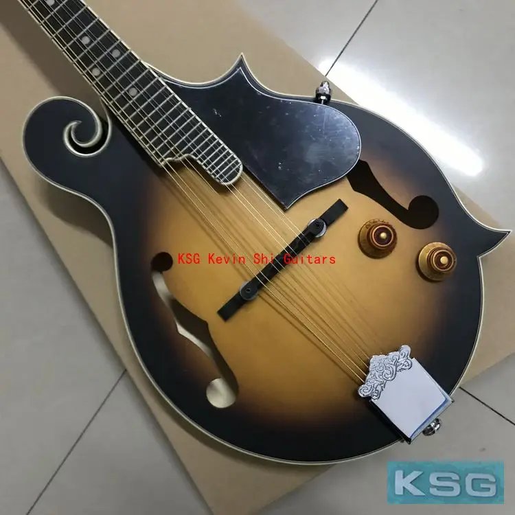 

musical instrument 8 Strings solidwood Mandolin guitar 8 string electric mandolin korean made sunset mandolin free shipping