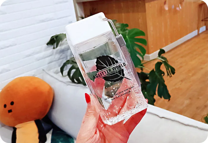 Square Plastic Water Bottle (18)