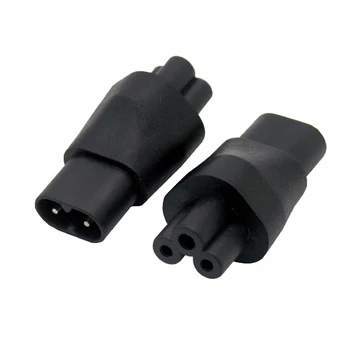 

IEC 320 C5 to C8 power adapter, IEC 320 C5 Micky male to C8 2 pin female power adapter IEC 3Pin Female to 2Pin Male #WPT604