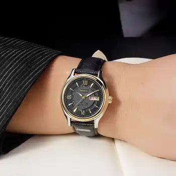 Switzerland Nesun Japan NH36A Automatic Movement Watch Men Luxury Brand Men's Watches Sapphire Genuine Leather N9205-2
